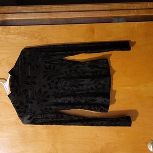Long Sleeve Sheer Top